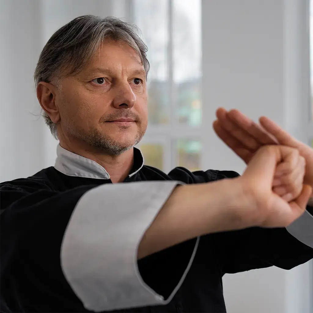 Martial arts dojo showcasing discipline and respect as part of traditional etiquette.